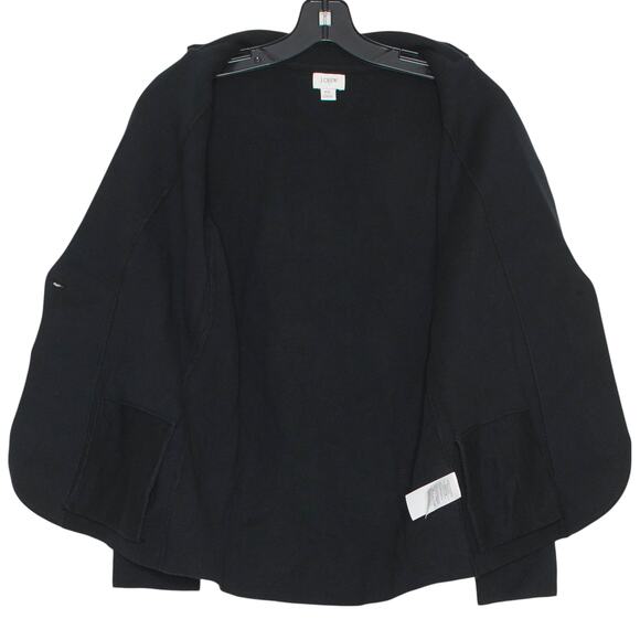 J Crew Blazer Schoolboy Academia Preppy Minimalist Quiet Luxury Classic Black PS - Picture 3 of 7